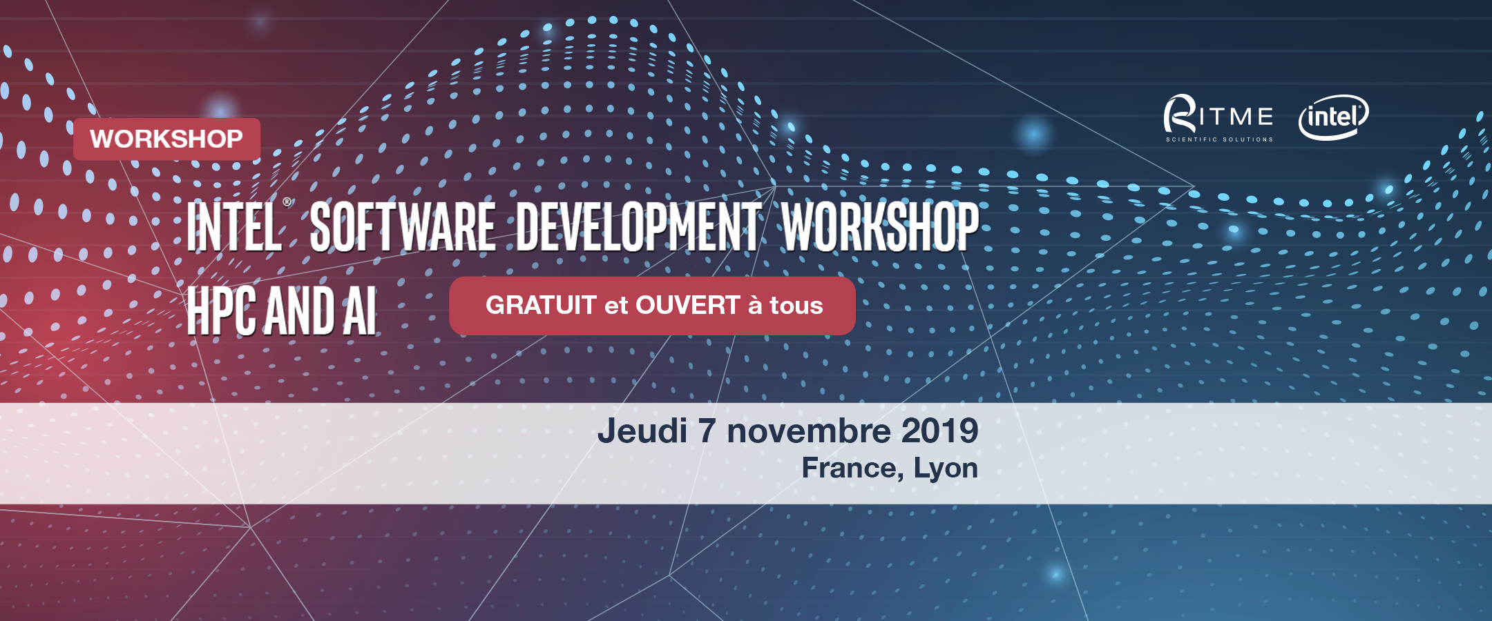 Intel Software Development Workshop HPC and AI – Focus Life Sciences
