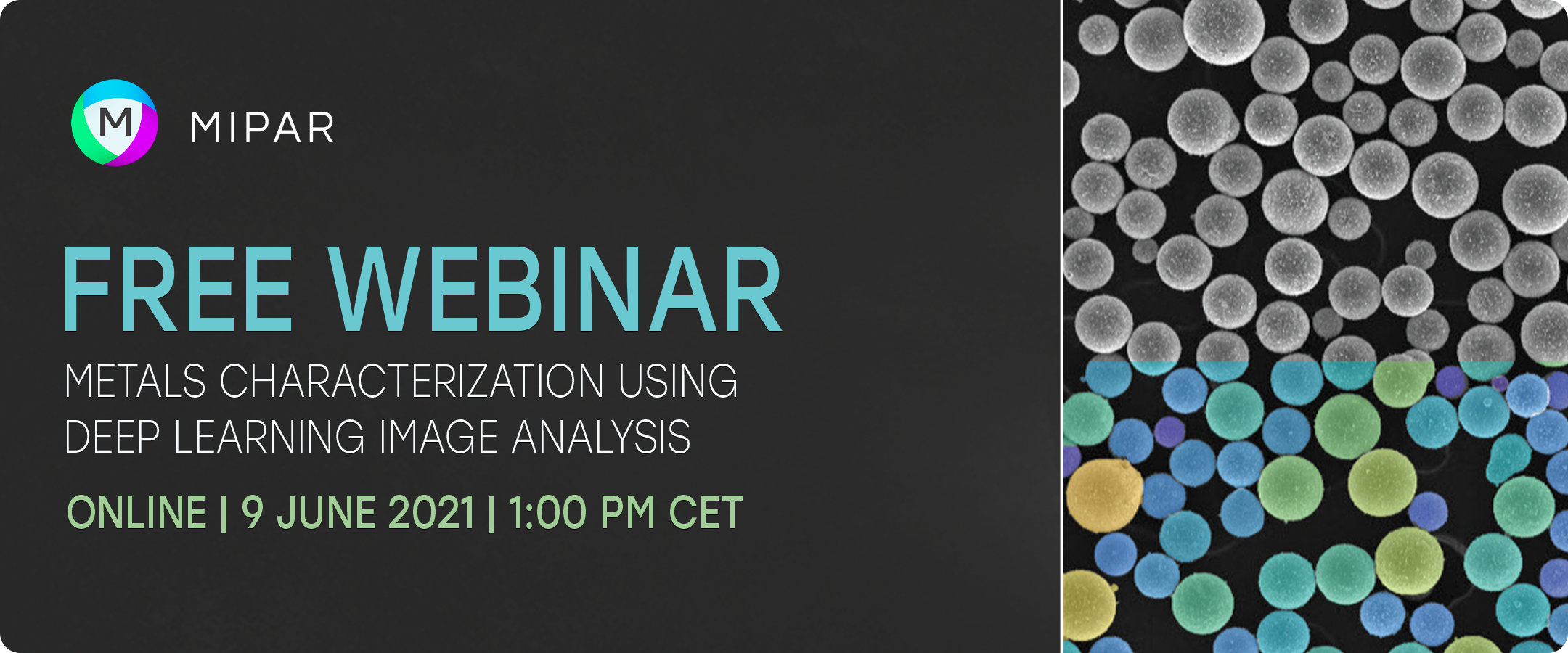 MIPAR Webinar – Metal characterization using deep learning image analysis