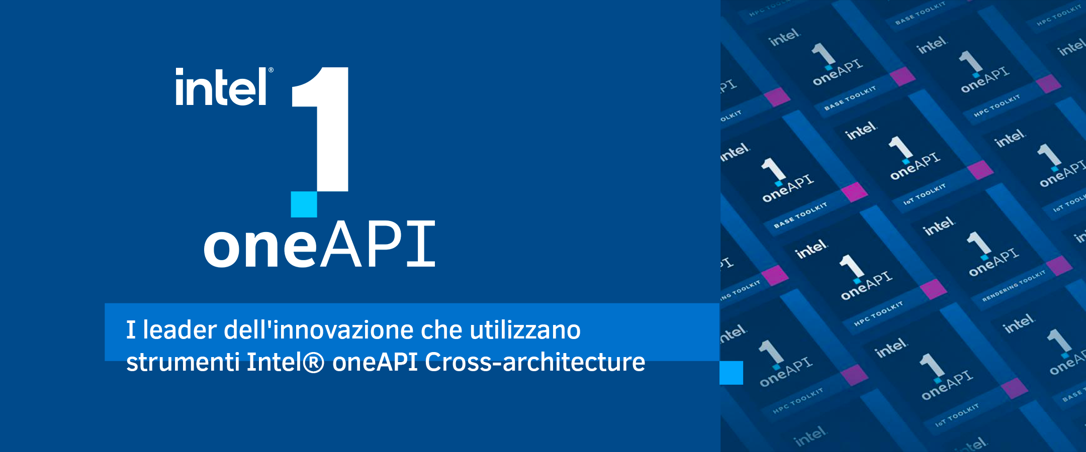 I leader dell’innovazione che utilizzano strumenti Intel® oneAPI Cross-architecture